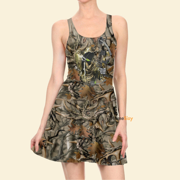 Bowhunting Camo - Skater Dress
