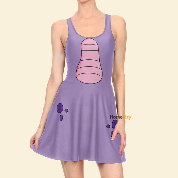 Purple Dragon Cosplay Costume - Skater Dress