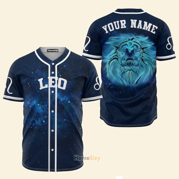Custom Name Leo Is Mysterious Zodiac Z07 - Personalized Baseball Jersey