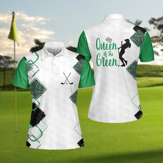 Queen Of The Green Golf - Women Polo