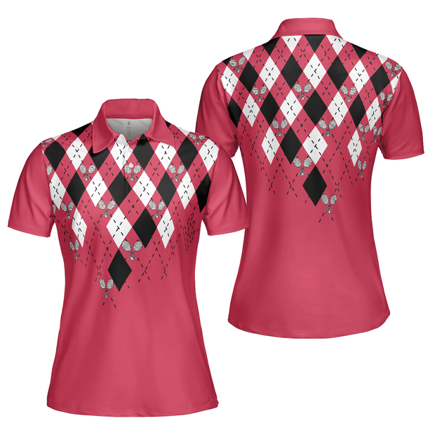 Tennis With Argyle Pattern - Women Polo