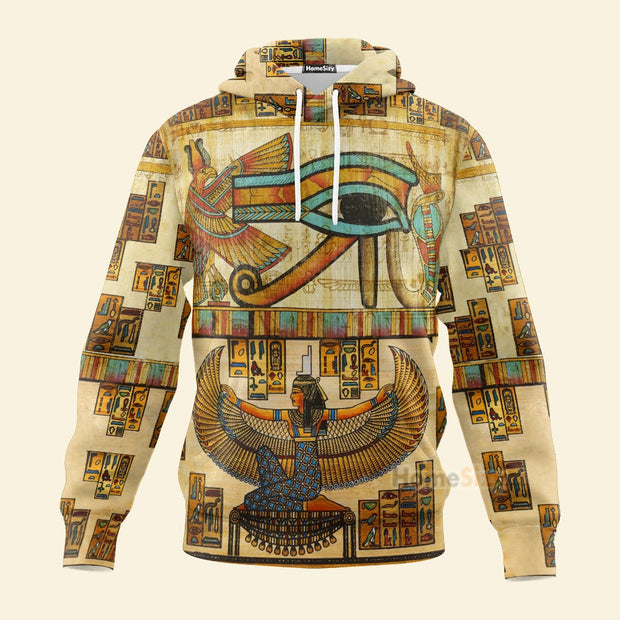 3D Egypt Eyes Of Ra Custom Tshirt Sweatshirt Hoodie QT211749Hg