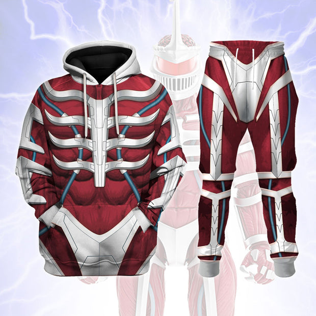 PR Lord Zedd Mighty Morphin Cosplay Costume - Hoodie Set PRHS76 HSQT4312