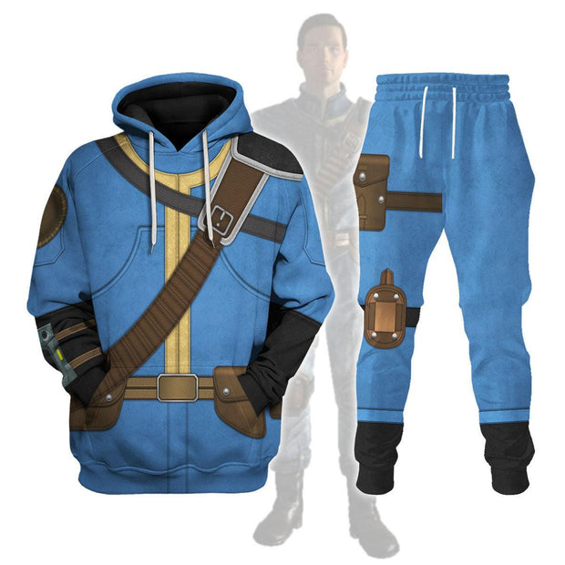 The Lone Wanderer Fallout Cosplay Costume - Hoodie Set HSQT4255