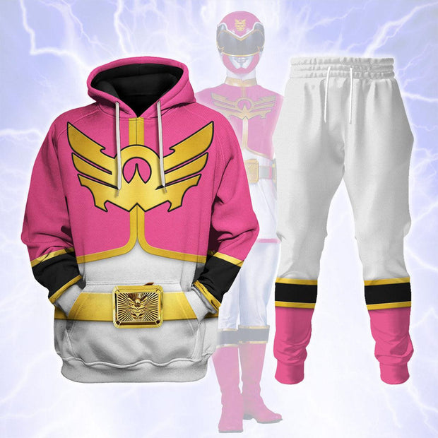 PR Megaforce Pink Ranger - Hoodies Sweatshirt T-shirt Hawaiian Sweatpants - HSQT4270 PRHS22