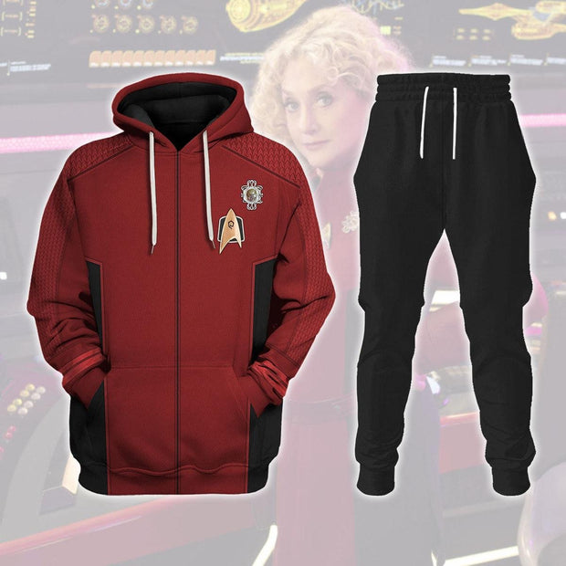 Carol Kane Costume Officer Hoodie Sweatshirt T-Shirt Sweatpants Apparel STHS020 HSSK007