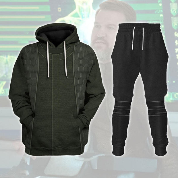 Kenneth Mitchell Costume Officer Hoodie Sweatshirt T-Shirt Sweatpants Apparel STHS021 HSSK008