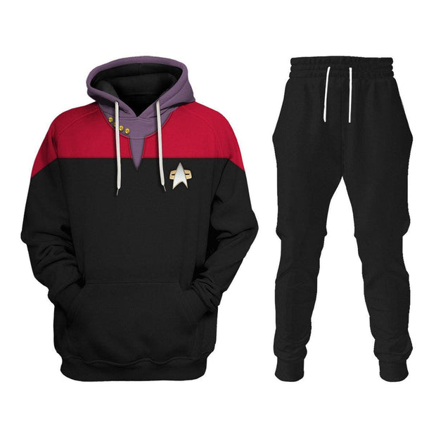Voyager Red Costume Hoodie Sweatshirt T-Shirt Sweatpants Apparel STHS029 PT402145