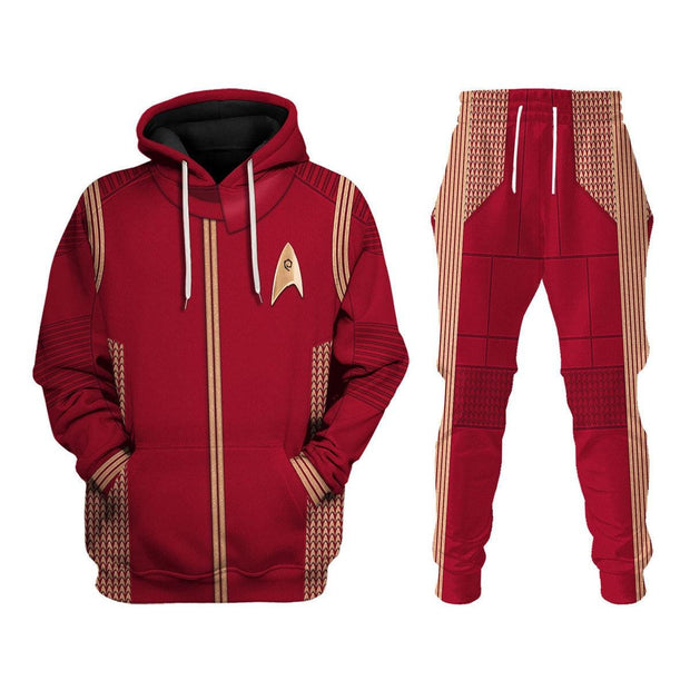 Operations Lieutenant Commander Brown Hoodie Sweatshirt T-Shirt Sweatpants Apparel STHS058 HSSK026