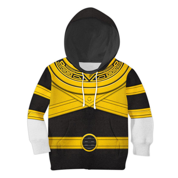 Unisex Kid Tops Gold Power Rangers Zeo Kid 3D Apparel QT308087