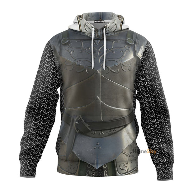 Medieval Knight Cosplay Costume - Hoodie QT210381Hf