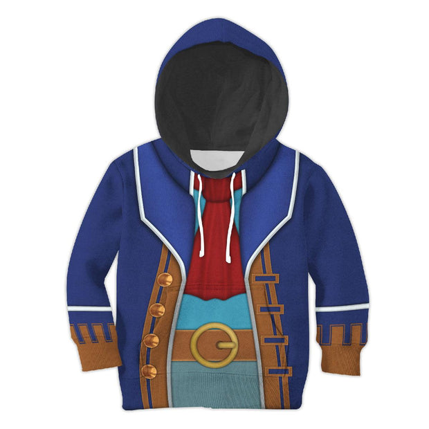 Linebeck Costume Kid Tops Hoodie Sweatshirt T-Shirt HSZD046