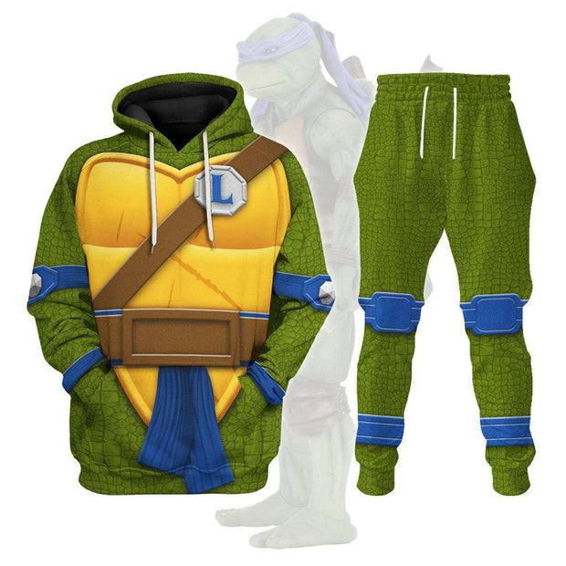 Leonardo TMNT Cosplay Costume - Hoodie Set CSNJS003