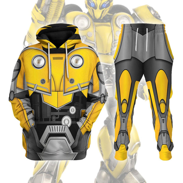 TFM Bumblebee Costume Cosplay Hoodie Tracksuit CSTRF006