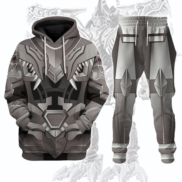 TFM The Last Knight Knight Armor Turbo Changer Grimlock Costume Cosplay Hoodie Tracksuit CSTRF041
