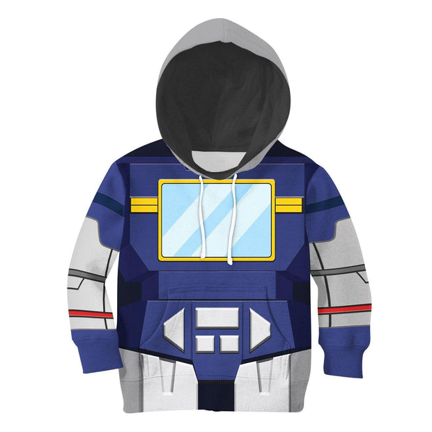 Soundwave Kid Costume Cosplay Hoodie Sweatshirt T-Shirt CSTRF009
