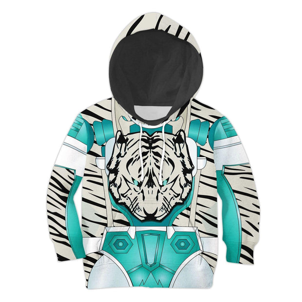 Tigatron Beast Wars Kid Costume Cosplay Hoodie Sweatshirt T-Shirt CSTRF010