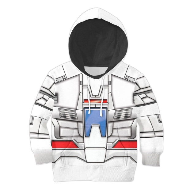 Skyfire Transfomers Robot Kid Costume Cosplay Hoodie Sweatshirt T-Shirt CSTRF031