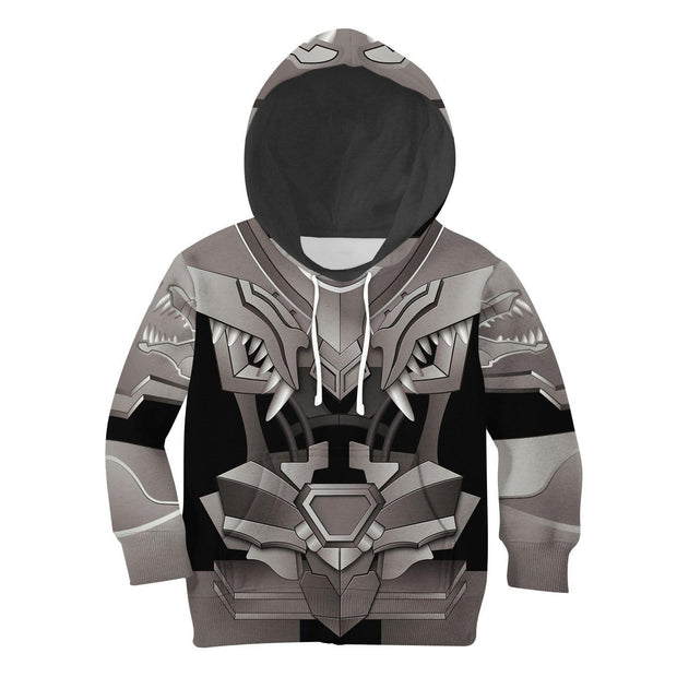 The Last Knight Knight Armor Turbo Changer Grimlock Kid Costume Cosplay Hoodie Sweatshirt T-Shirt CSTRF041