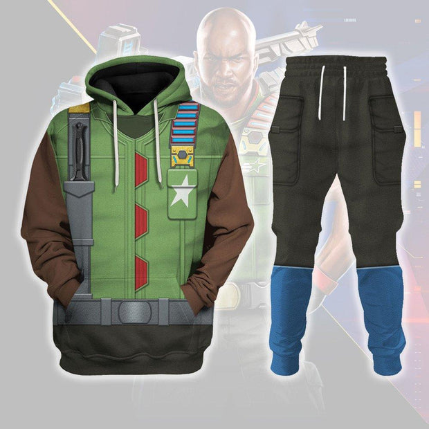 GIJ Roadblock Classic Costumes Hoodie Sweatshirt T-Shirt CSGIJ013