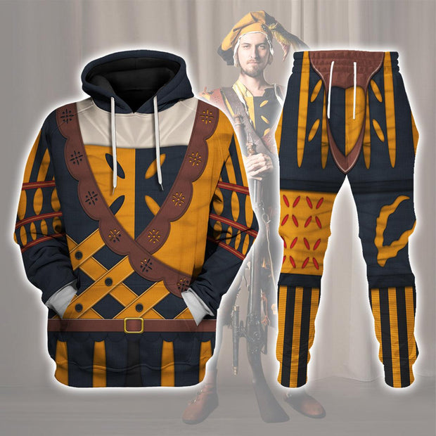 HG Landsknecht Costume Hoodie Sweatshirt T-Shirt Tracksuit CSHGC005