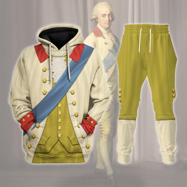 HG Frederick Augustus I of Saxony Costume Hoodie Sweatshirt T-Shirt Tracksuit CSHGC053