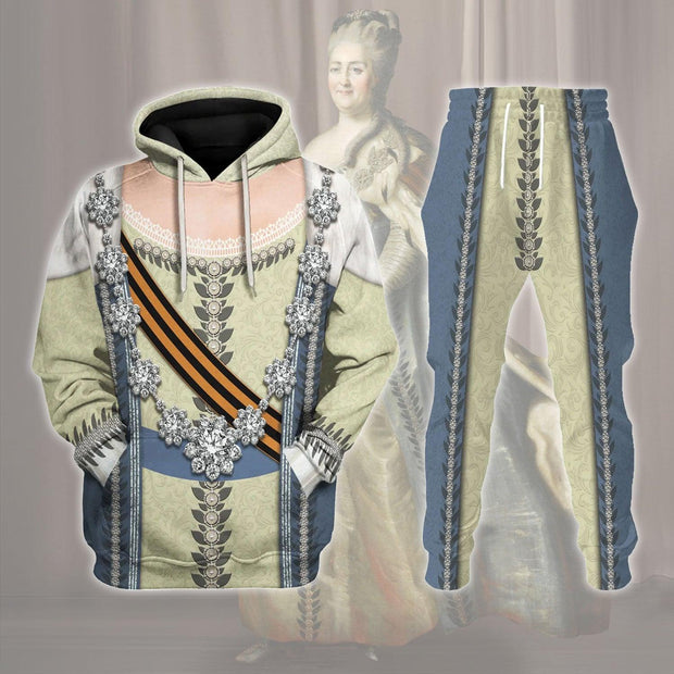 HG Catherine II, Catherine the Great Hoodie Sweatshirt T-Shirt Tracksuit CSHGC054