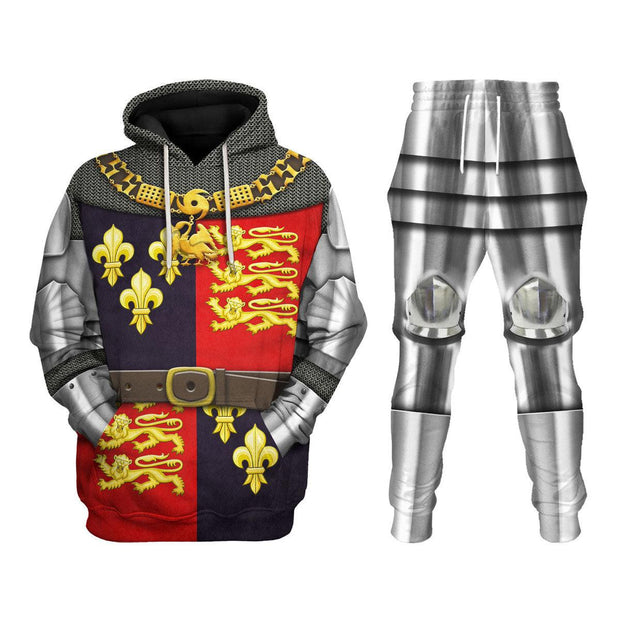 KOE King Henry V-Battle of Agincourt Knights Costume Hoodie Sweatshirt T-Shirt Tracksuit CSKOE010