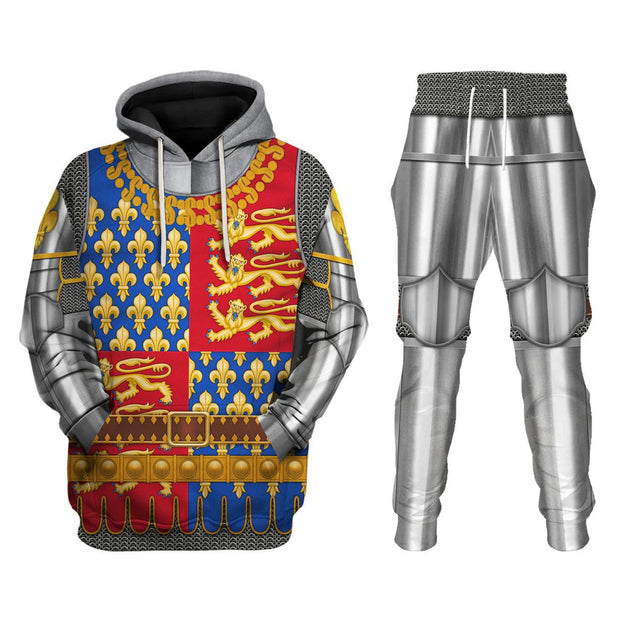 KOE Henry IV Of England Amour Knights Costume Hoodie Sweatshirt T-Shirt Tracksuit CSKOE016