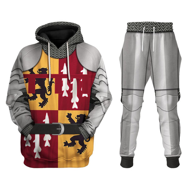 KOE 14C-Sir Henry Percy Hotspur Amour Knights Costume Hoodie Sweatshirt T-Shirt Tracksuit CSKOE024