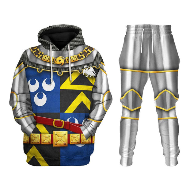 KOE Edmund de Thorpe-Battle of Agincourt Knights Costume Hoodie Sweatshirt T-Shirt Tracksuit CSKOE027