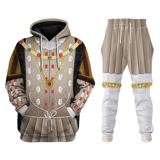 HB Henry VIII of England Costume Hoodie Sweatshirt T-Shirt Tracksuit CSHBC002