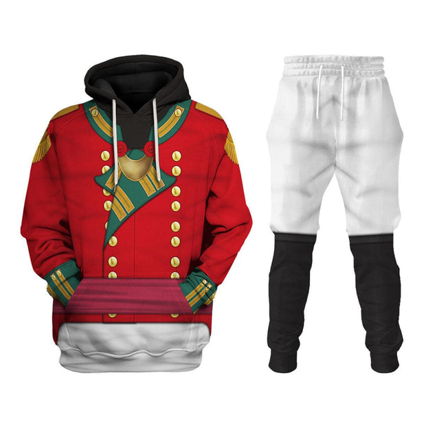 HB 69th Foot (South Lincolnshire) Officer- Flank Company (1812-1815) Uniform All Over Print Hoodie Sweatshirt T-Shirt Tracksuit CSHBC030