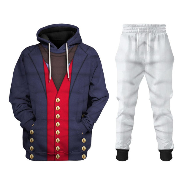 HB Bosuns Mate-1806 Uniform All Over Print Hoodie Sweatshirt T-Shirt Tracksuit CSHBC040