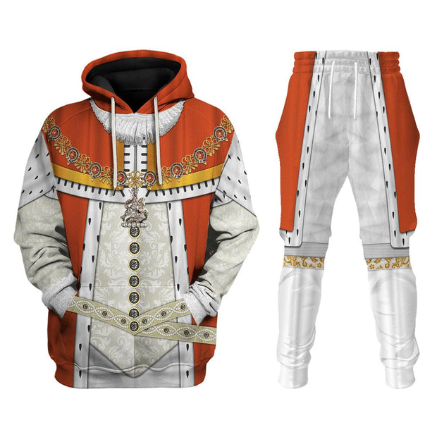 HB James I of England Costume Hoodie Sweatshirt T-Shirt Tracksuit CSHBC070