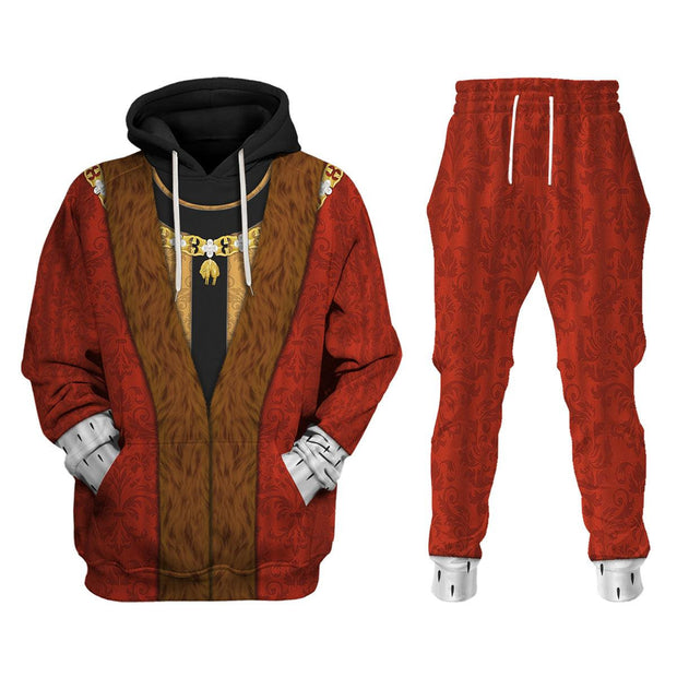 HB Henry VII of England Costume Hoodie Sweatshirt T-Shirt Tracksuit CSHBC077
