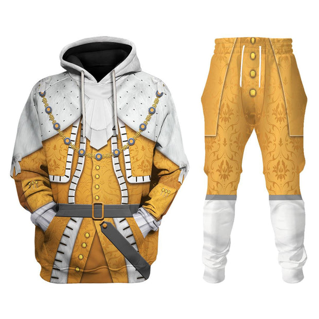 HB George III of England Costume Hoodie Sweatshirt T-Shirt Tracksuit CSHBC078