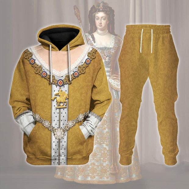 HB Anne Queen of Britian Hoodie Sweatshirt T-Shirt Tracksuit CSHBC079