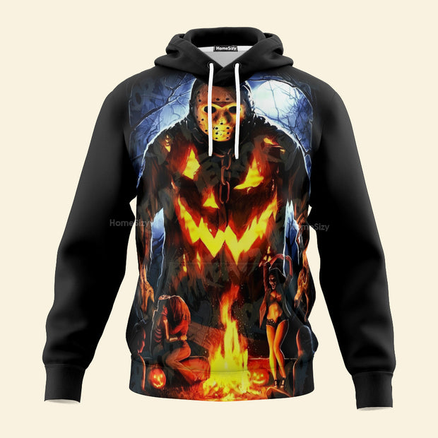 Jason Voorhees Friday the 13th T-Shirts - Zip Hoodies QT301191Hf