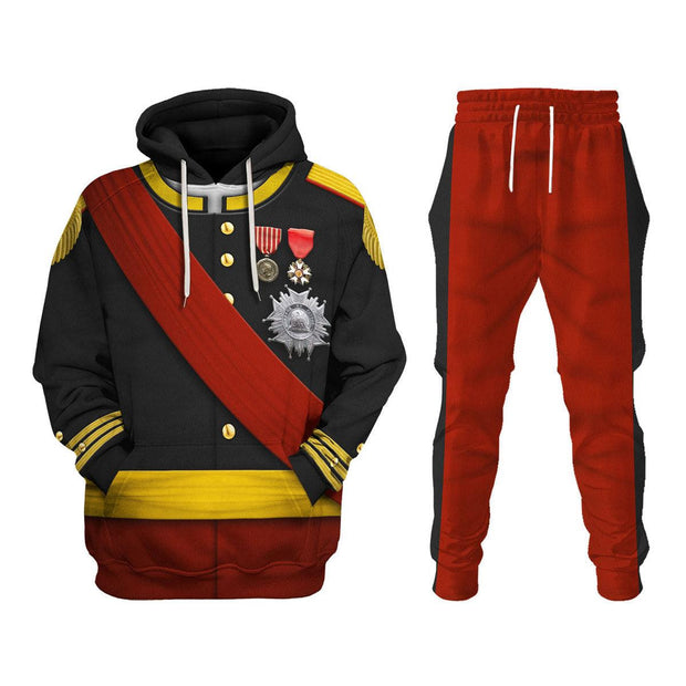 RF Napoleon III Uniform All Over Print Hoodie Sweatshirt T-Shirt Tracksuit CSRFC006