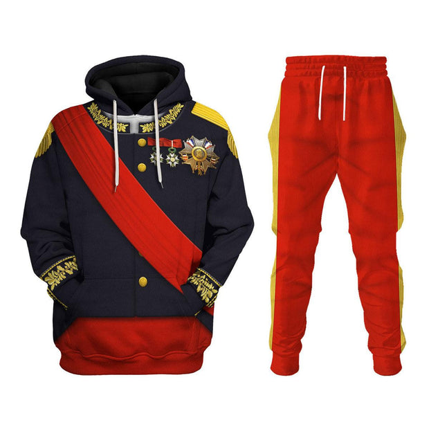 RF Louis Philippe I of France Uniform All Over Print Hoodie Sweatshirt T-Shirt Tracksuit CSRFC022