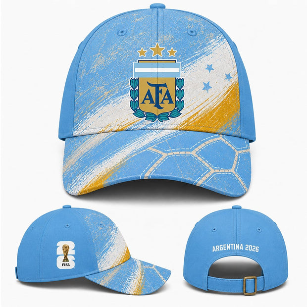 Argentina World Cup 2026 - Personalized Classic Cap - Gift For Football Lovers, Sports Fans, Sports Lovers, World Cup