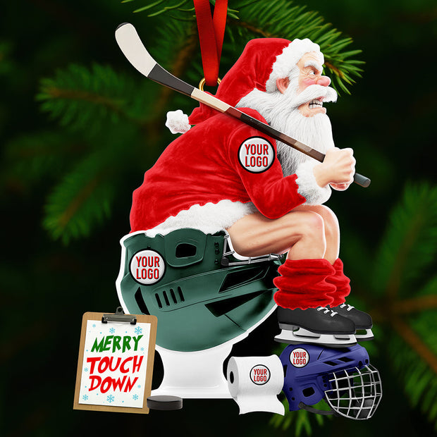 Strong Rivalry Hockey - Personalized Acrylic Ornament - Gift For Sport Fans