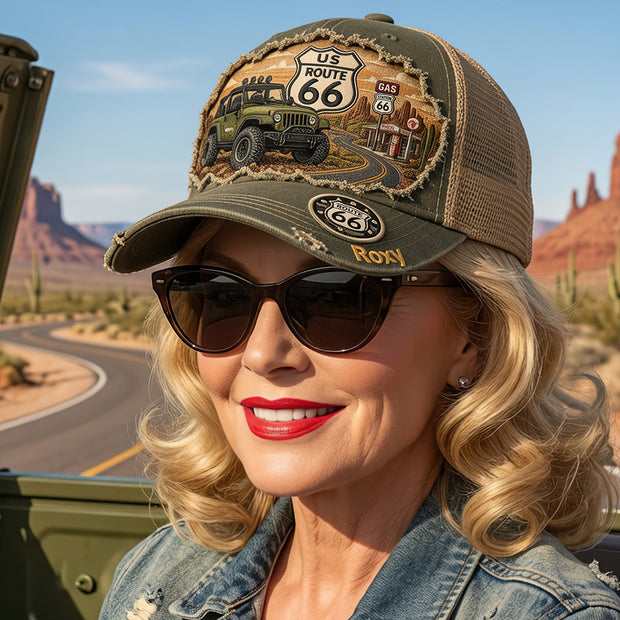On Legendary Road Classic Cap - Personalized Classic Cap - Gifts For Road Trip Lovers