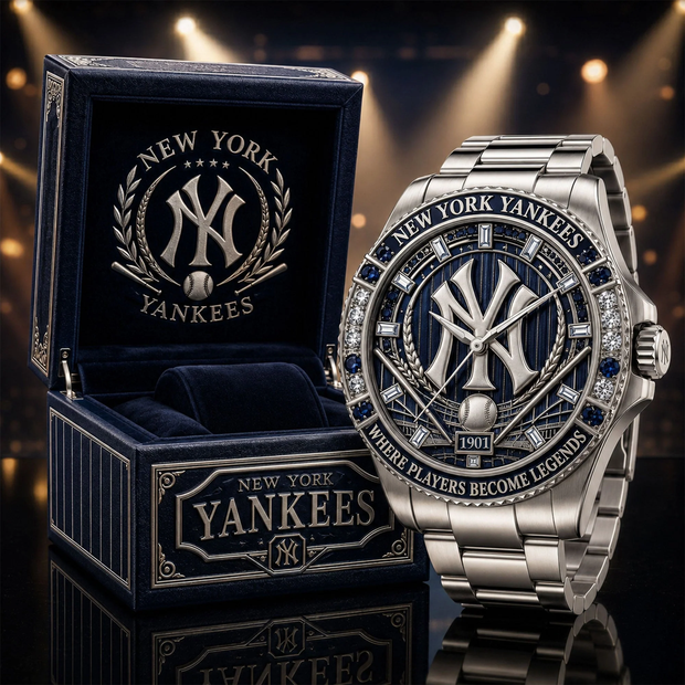 Where Players Become Legends - Men's Wrist Watch - Gift For Baseball Fans