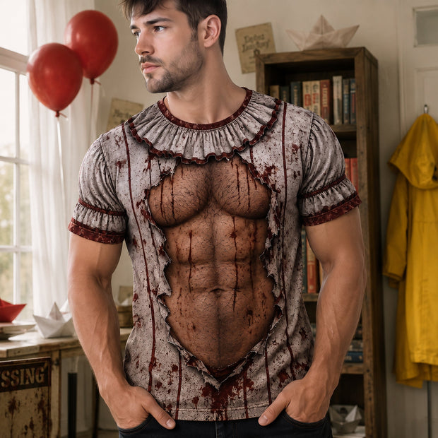 Scary Bloody Shirt - Personalized All Over Shirts - Gifts For Horror Lovers