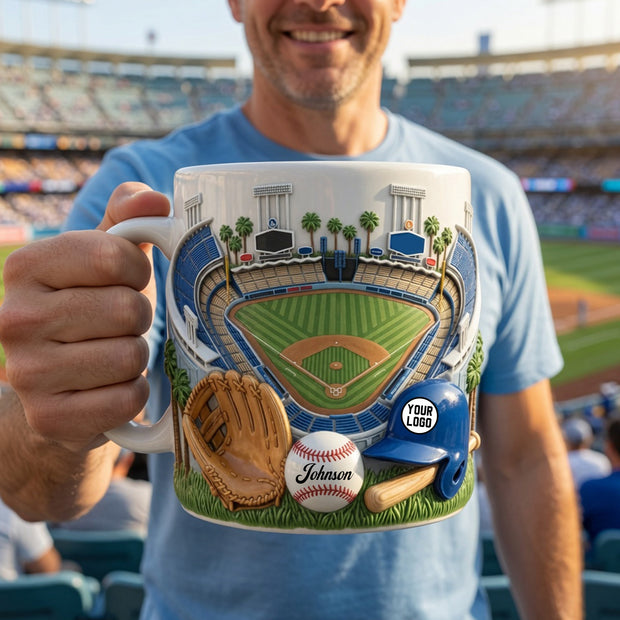 Stadium Coffee Mug - Personalized Coffee Mug - Gifts For Sport Lovers