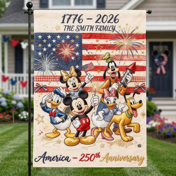 MkMo 250th Anniversary - Personalized Flag- 250th Anniversary Gift