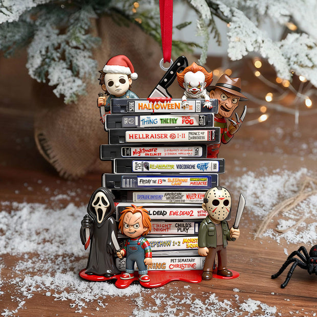 Horror Collection - Personalized Acrylic Ornament - Gifts For Christmas