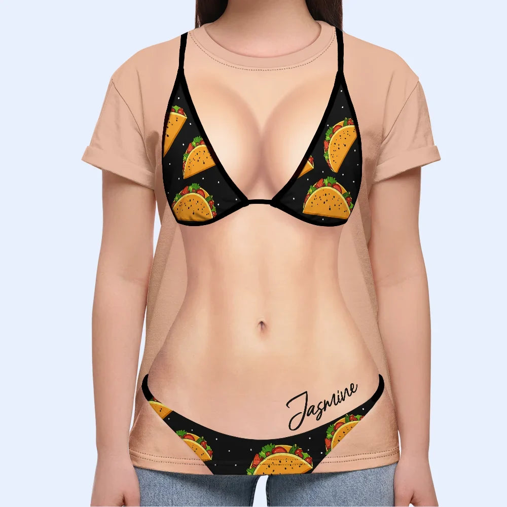 3DFunnyBikiniBodyMuscleSixPack PersonalizedFullPrintTShirt PT2149 CLA3630 MK4